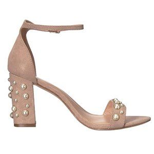 Steve Madden Madden Girl Women's Bitsyy Pearl Studded Sandals